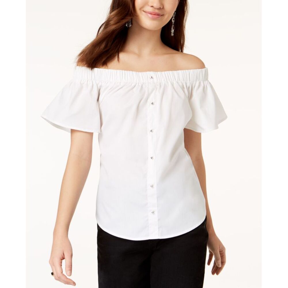 7 Sisters Juniors Off The Shoulder Back Tie Top43